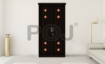 Florence 2 Door Wardrobe With 3D Design